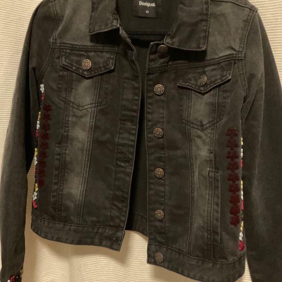 Desigual Denim Jean Jacket - Picture 3 of 6